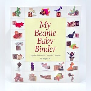 Beanie Baby 1998 Collector’s Guide & Cataloging Book 3–ring Binder TY Collection